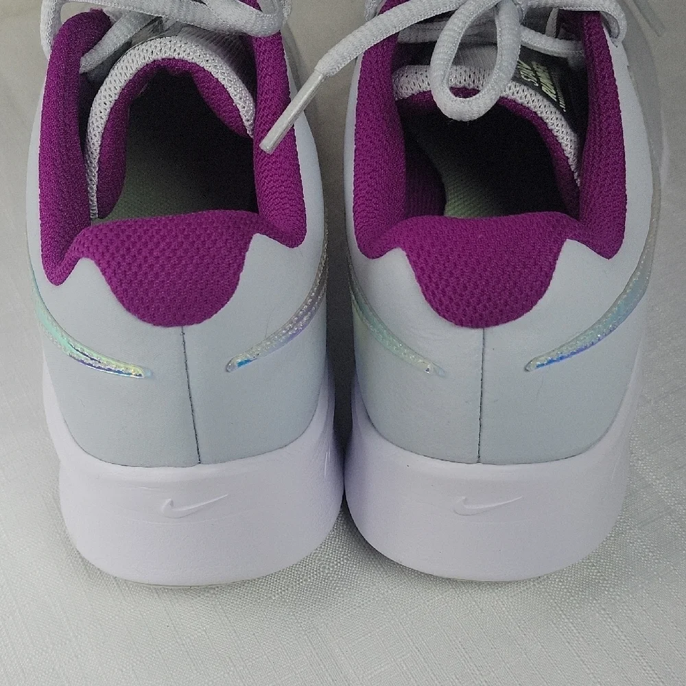 Nike Star Youth Big Girls  Gray and Purple Athletic Size 5y Running Shoes